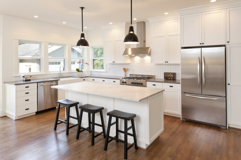 New kitchen installation